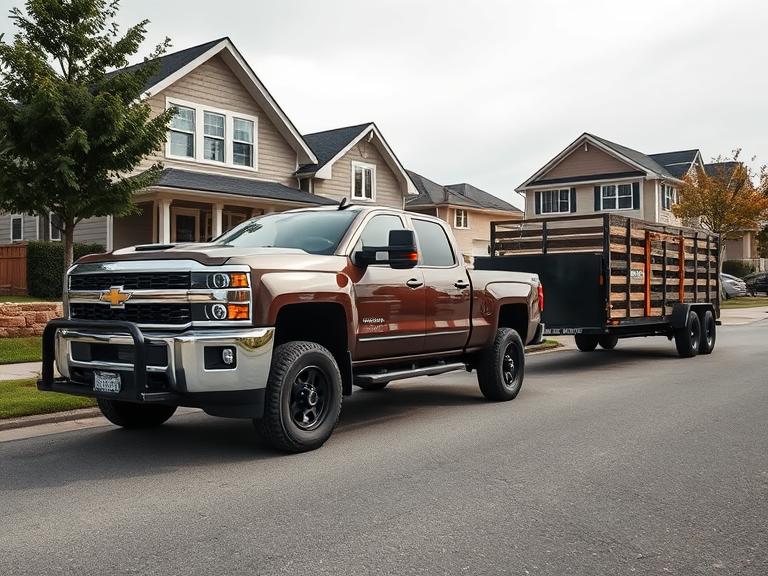 Hurizon hauling truck