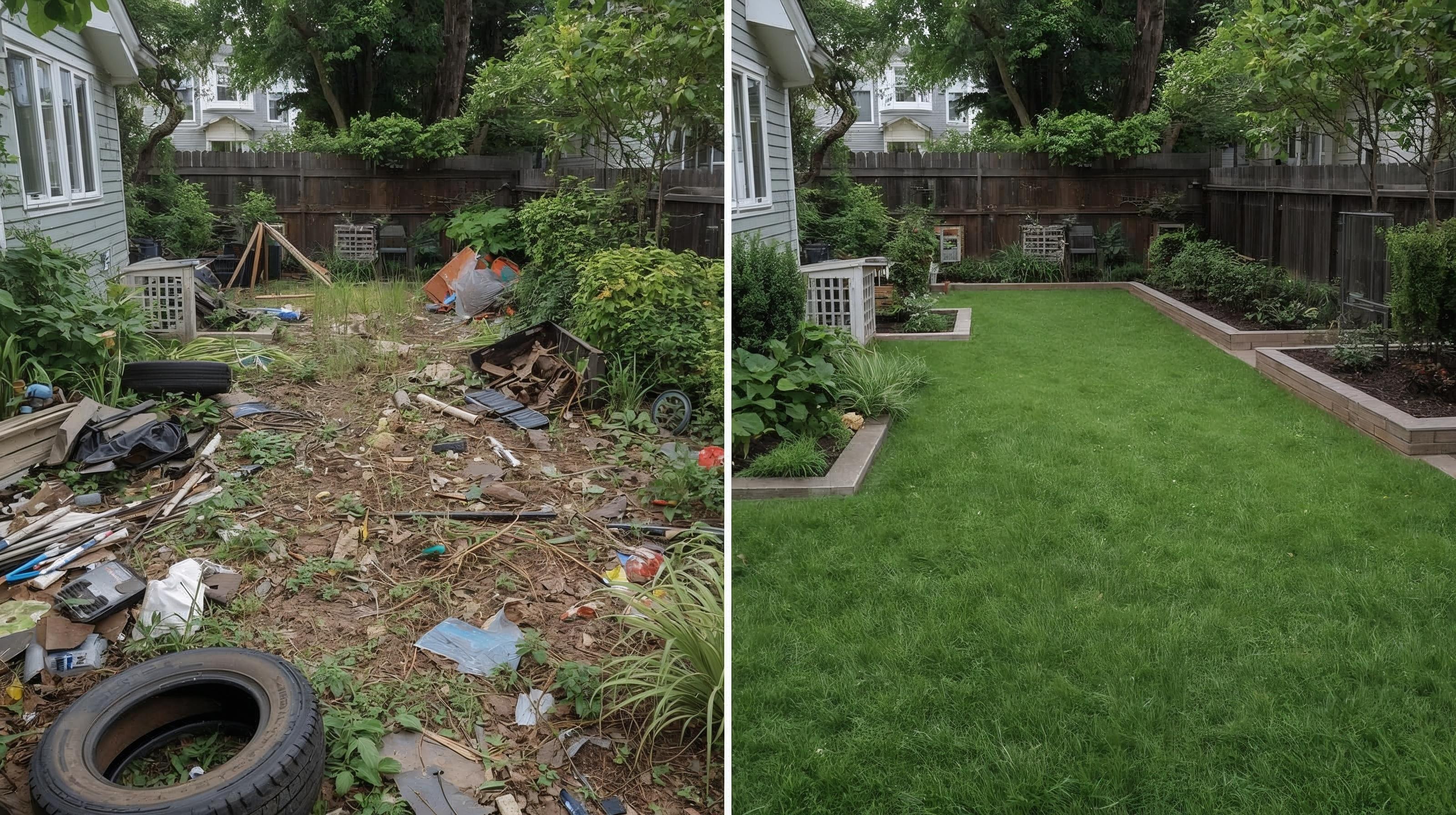 Yard cleanup